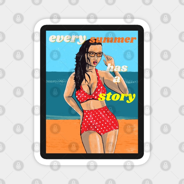 Every Summer Has A Story Magnet by FilMate