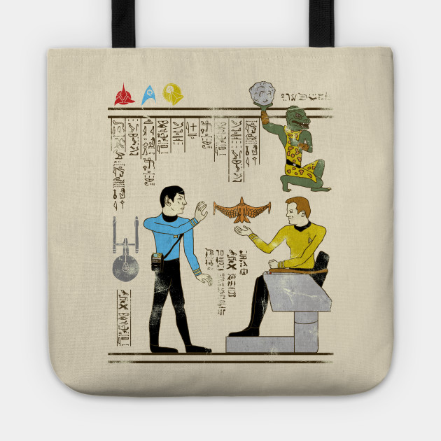 Hero-glyphics: Prime Directive - Nerd - Tote