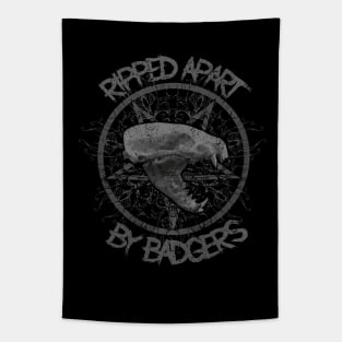 Ripped apart by Badgers Tapestry