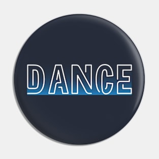 blue dance design Pin