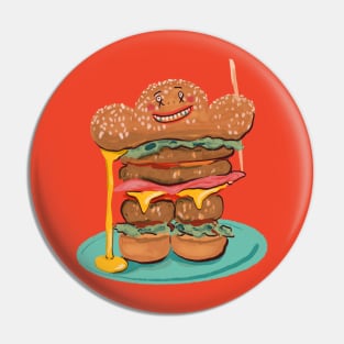 Burgerman Pin