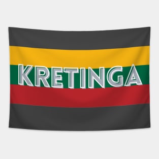 Kretinga City in Lithuania Tapestry