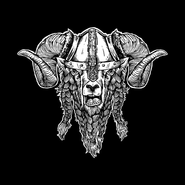 Viking Sheep by ZugArt01