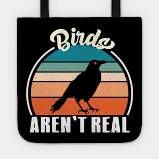 Vintage Birds Aren’t Real Movement - If It Flies It Spies Tote