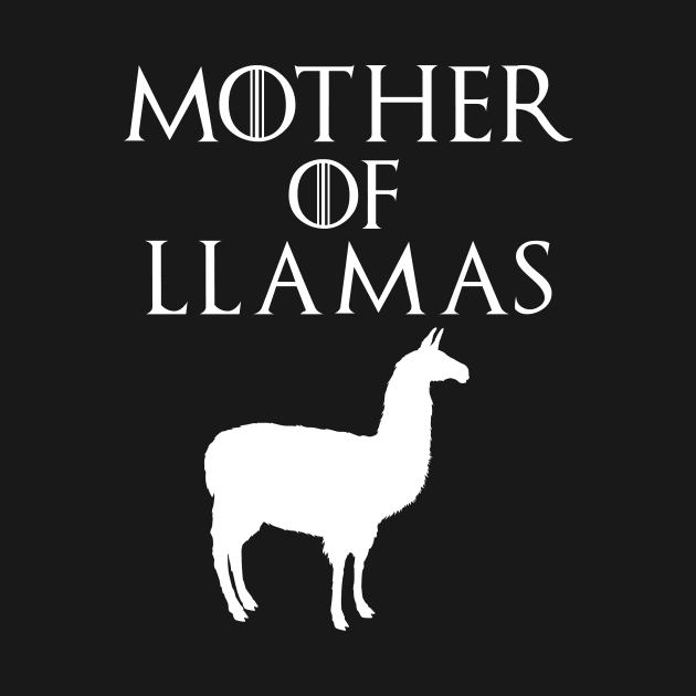 Mother Of   LLama - mother day gift by yellowpinko