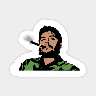 CHE GUEVARA Smoking a Cigar Magnet