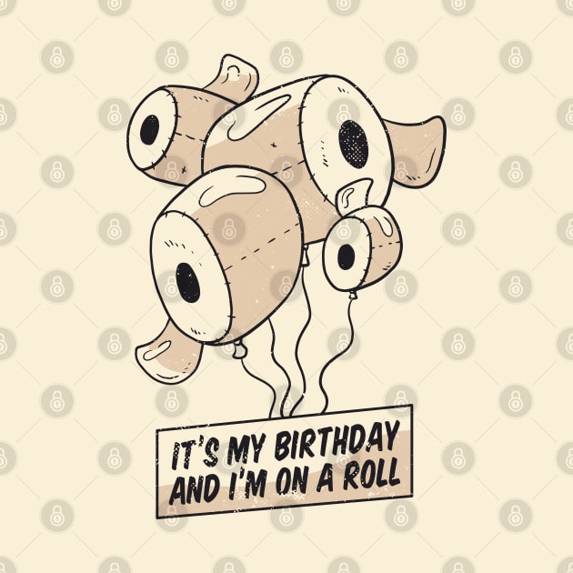 Toilet Paper funny Birthday gift by LR_Collections