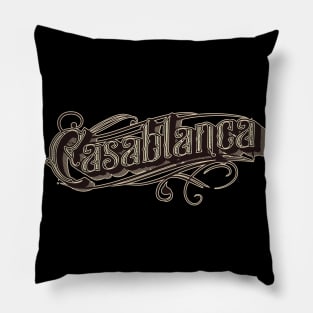 Casablanca city / Casablanca lover / Casablanca gift idea Pillow