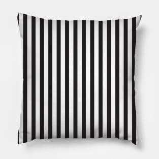 Black and white vertical stripes pattern Pillow