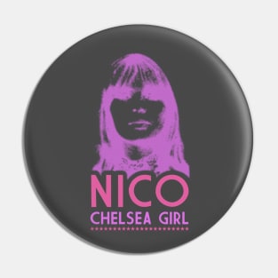 Chelsea Girl (pink) Pin