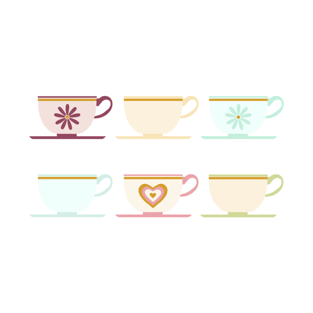 Teacup Party by littlemoondance