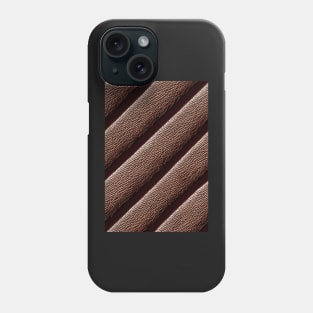 Imitation leather, natural and ecological leather print #3 Phone Case