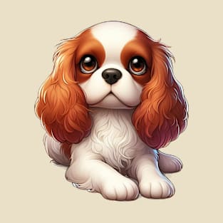 Cute Cavalier King Charles spaniel T-Shirt