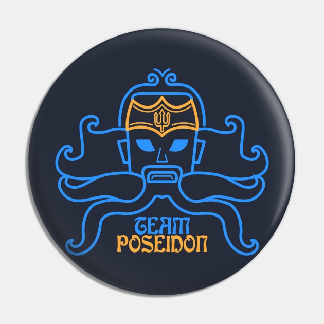 Poseidon's Fury Team Poseidon Pin by Lunamis