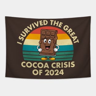 Great Cocoa Crisis Survivor 2024 Chocolate Triumph Tapestry