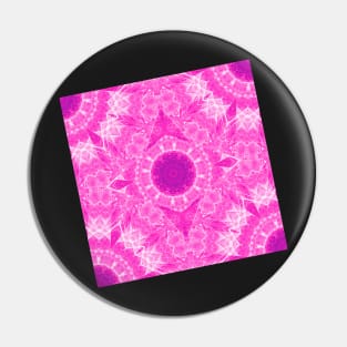 Vibrant pink mandala Pin