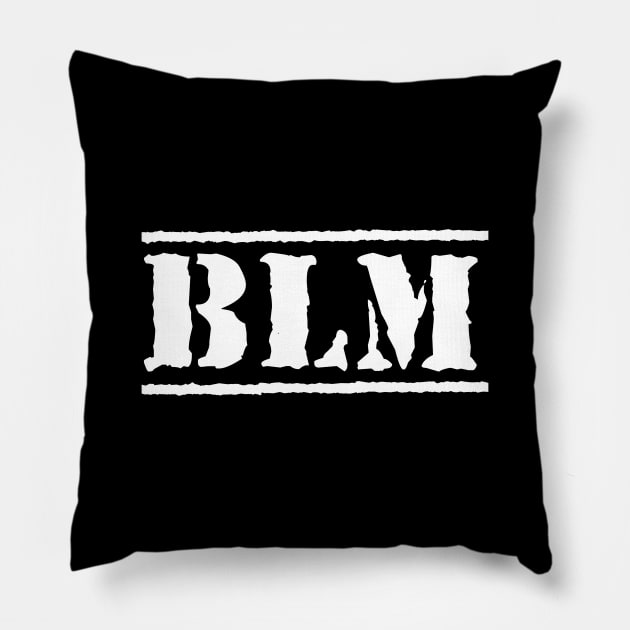 BLM Pillow by Black Snow Comics