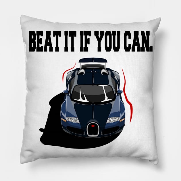 Godfather of speed Pillow by icemanmsc