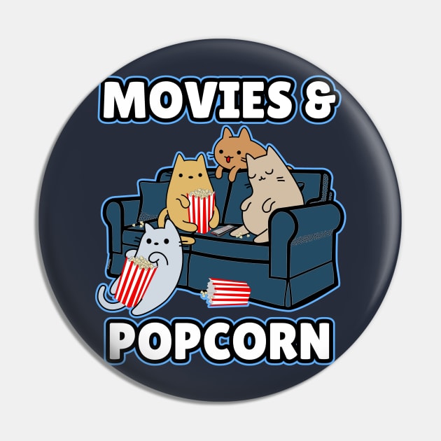 Cats popcorn popper and movies Pin by GlanceCat