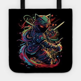 Get Your Ninja Cat T-Shirt and Express Your Style Tote