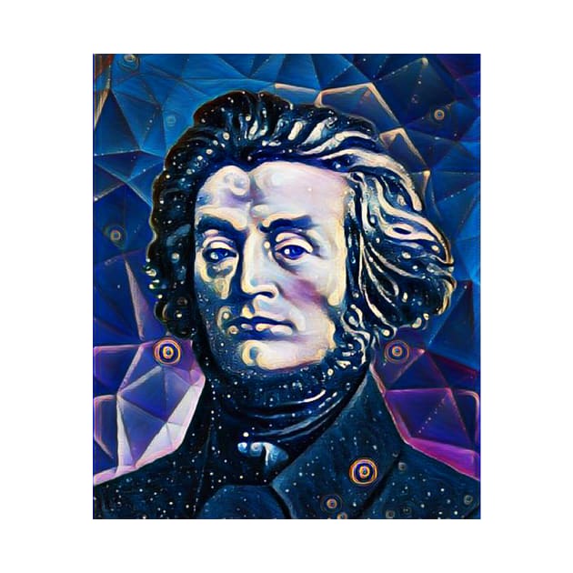 Adam Mickiewicz Portrait | Adam Mickiewicz Artwork 5 by JustLit