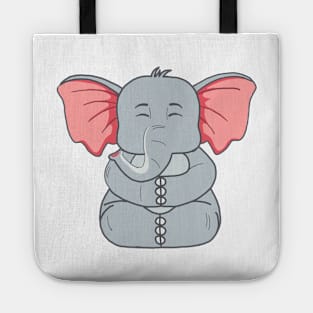 Cute, Sweet Elephant T-shirt Tote