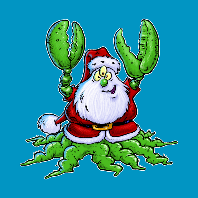 Discover Santa Claws - Santa - T-Shirt