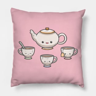 Time For Tea! Pillow