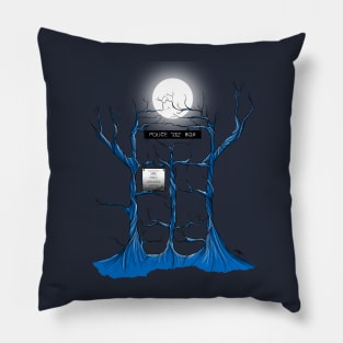 Blue Trees Pillow