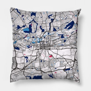 Johannesburg - South Africa MilkTea City Map Pillow