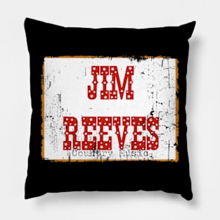 Jim Reeves Pillow