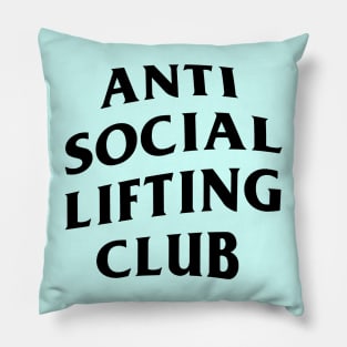 Anti Social Lifting Club Pillow