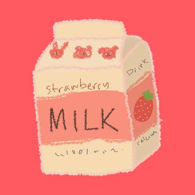 Strawberry Milk by evaeva