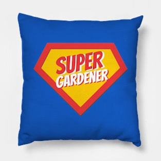 Gardener Gifts | Super Gardener Pillow