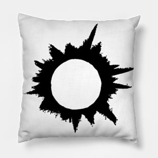 Black Sun Pillow