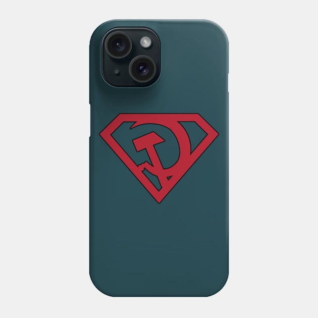 Red Son Chest Insignia Phone Case by hauntedjack