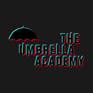 The Umbrella Academy Glitch Logo T-Shirt