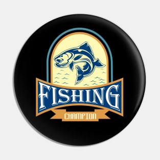 Fishing Champion Club Pin