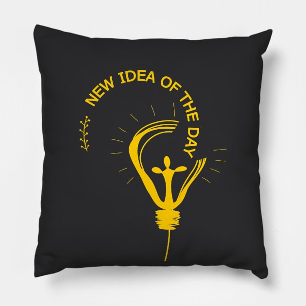 New Idea of a Day Pillow by Mitalie