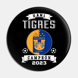 Playera de Tigres Campeon 2023 Futbol Mexicano Pin