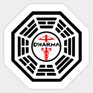 Dharma Initiative Stickers for Sale | TeePublic