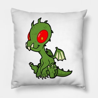 Compendium of Arcane Beasts and Critters - Chupacabra (textless) Pillow