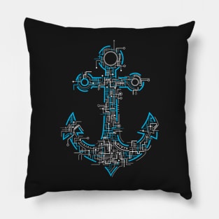 Cyber Anchor Pillow