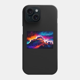 Edinburgh Castle in Scotland Phone Case