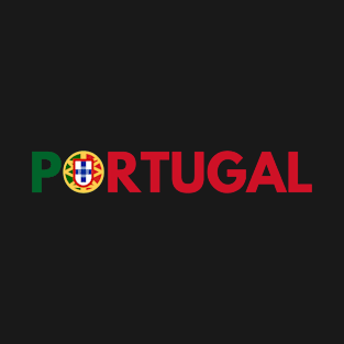 Portugal in flag colors T-Shirt