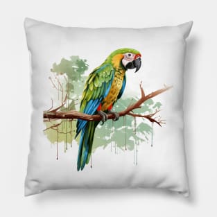 Military Macaw Pillow