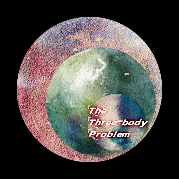 The Three Body Problem Planets Design by Digital GraphX