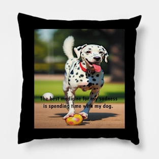 Dalmatian Joy Pillow