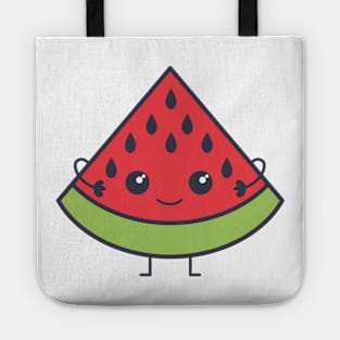 Kawaai Smiling Watermelon Tote