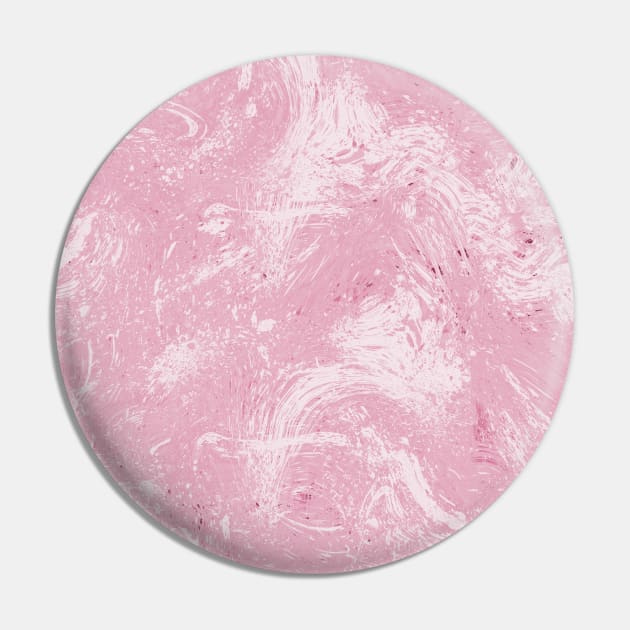 Pocket - Abstract Dripping Painting Pink Pin by ninoladesign